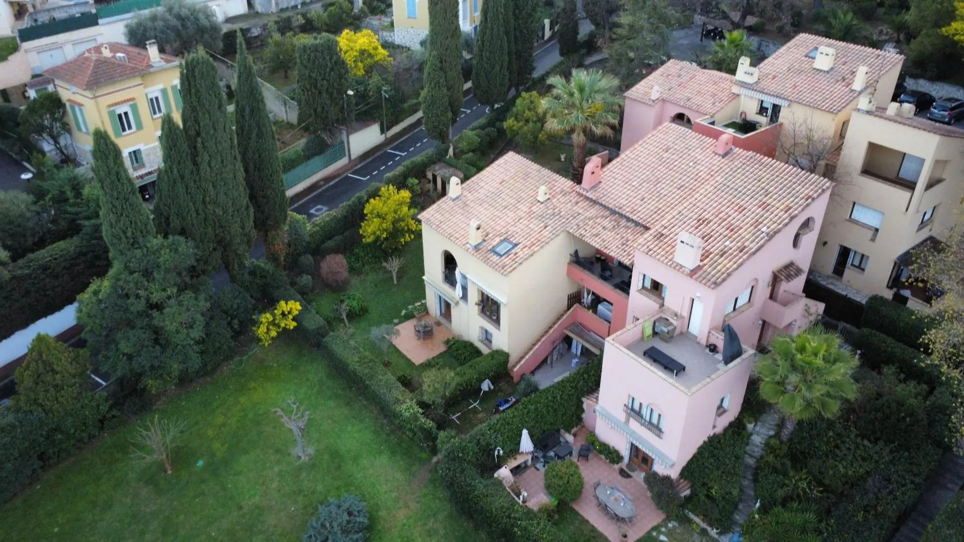 Pool Studio, Terrace, Garden Cagnes-sur-Mer Franciaország